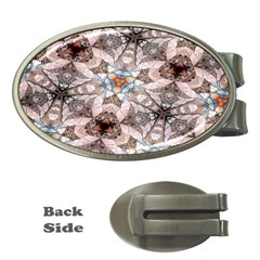 Digital Illusion Money Clips (oval)  by Sparkle