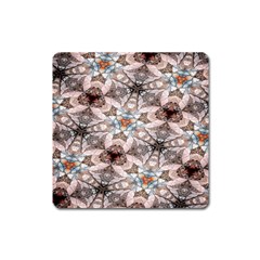 Digital Illusion Square Magnet by Sparkle