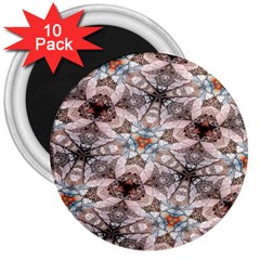 Digital Illusion 3  Magnets (10 Pack)  by Sparkle