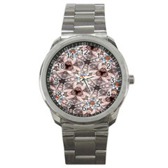 Digital Illusion Sport Metal Watch by Sparkle