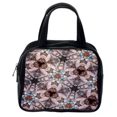 Digital Illusion Classic Handbag (one Side) by Sparkle