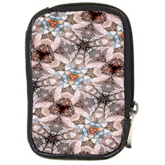 Digital Illusion Compact Camera Leather Case by Sparkle