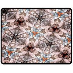 Digital Illusion Double Sided Fleece Blanket (medium)  by Sparkle