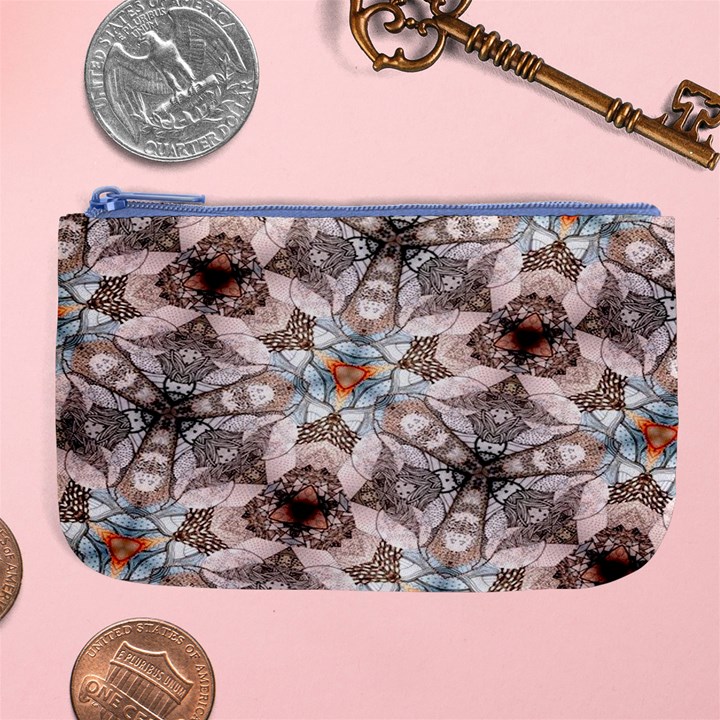 Digital Illusion Large Coin Purse