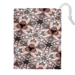 Digital Illusion Drawstring Pouch (5xl) by Sparkle