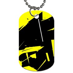 Abstract Pattern Dog Tag (one Side) by Sparkle