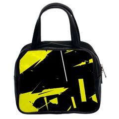 Abstract Pattern Classic Handbag (two Sides) by Sparkle