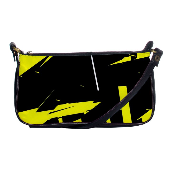 Abstract Pattern Shoulder Clutch Bag