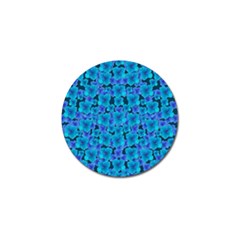 Blue In Bloom On Fauna A Joy For The Soul Decorative Golf Ball Marker by pepitasart