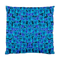 Blue In Bloom On Fauna A Joy For The Soul Decorative Standard Cushion Case (two Sides)