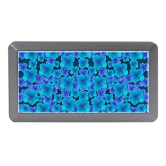 Blue In Bloom On Fauna A Joy For The Soul Decorative Memory Card Reader (mini) by pepitasart