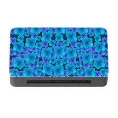 Blue In Bloom On Fauna A Joy For The Soul Decorative Memory Card Reader With Cf