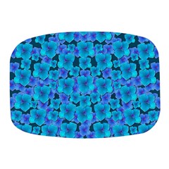 Blue In Bloom On Fauna A Joy For The Soul Decorative Mini Square Pill Box by pepitasart