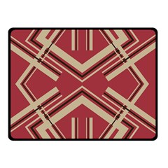 Abstract Pattern Geometric Backgrounds   Double Sided Fleece Blanket (small)  by Eskimos