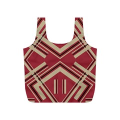 Abstract Pattern Geometric Backgrounds   Full Print Recycle Bag (s) by Eskimos