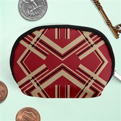 Abstract Pattern Geometric Backgrounds   Accessory Pouch (medium) by Eskimos