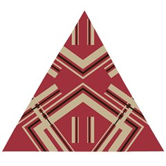 Abstract Pattern Geometric Backgrounds   Wooden Puzzle Triangle by Eskimos