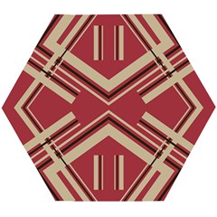 Abstract Pattern Geometric Backgrounds   Wooden Puzzle Hexagon by Eskimos