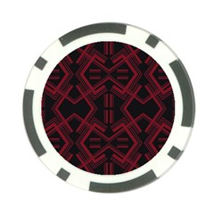 Abstract Pattern Geometric Backgrounds   Poker Chip Card Guard by Eskimos