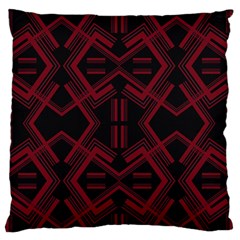 Abstract Pattern Geometric Backgrounds   Standard Flano Cushion Case (one Side) by Eskimos