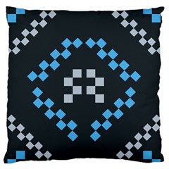 Abstract Pattern Geometric Backgrounds   Standard Flano Cushion Case (one Side) by Eskimos