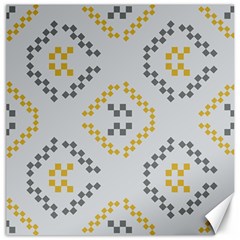 Abstract Pattern Geometric Backgrounds   Canvas 16  X 16  by Eskimos