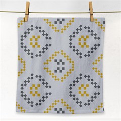 Abstract Pattern Geometric Backgrounds   Face Towel by Eskimos