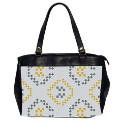 Abstract Pattern Geometric Backgrounds   Oversize Office Handbag (2 Sides) by Eskimos