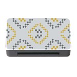 Abstract pattern geometric backgrounds   Memory Card Reader with CF Front