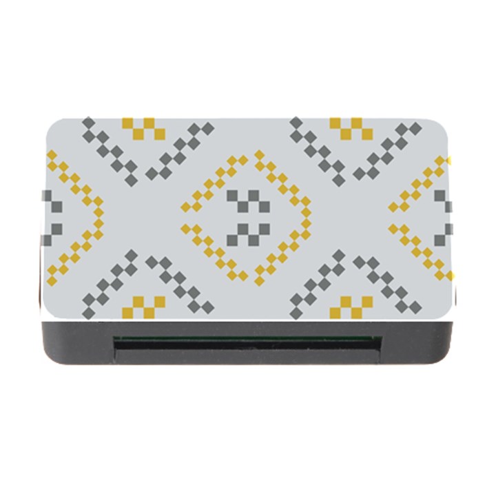 Abstract pattern geometric backgrounds   Memory Card Reader with CF