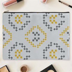 Abstract Pattern Geometric Backgrounds   Cosmetic Bag (xxxl) by Eskimos