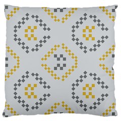 Abstract Pattern Geometric Backgrounds   Large Flano Cushion Case (two Sides) by Eskimos