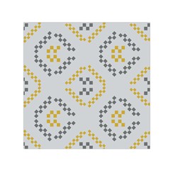 Abstract Pattern Geometric Backgrounds   Small Satin Scarf (square) by Eskimos