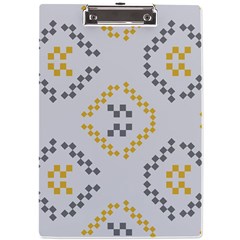 Abstract Pattern Geometric Backgrounds   A4 Clipboard