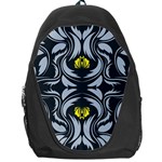 Folk flowers print Floral pattern Ethnic art Backpack Bag Front