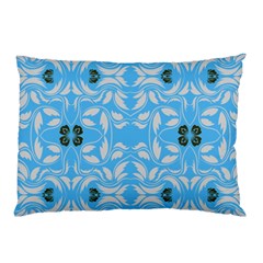 Folk Flowers Print Floral Pattern Ethnic Art Pillow Case (two Sides) by Eskimos