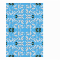 Folk Flowers Print Floral Pattern Ethnic Art Small Garden Flag (two Sides) by Eskimos