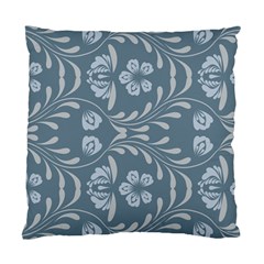 Folk Flowers Print Floral Pattern Ethnic Art Standard Cushion Case (two Sides) by Eskimos