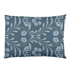 Folk Flowers Print Floral Pattern Ethnic Art Pillow Case (two Sides) by Eskimos