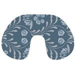 Folk flowers print Floral pattern Ethnic art Travel Neck Pillow Front