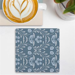 Folk Flowers Print Floral Pattern Ethnic Art Uv Print Square Tile Coaster 