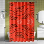 Folk flowers print Floral pattern Ethnic art Shower Curtain 48  x 72  (Small)  Curtain(48  X 72 ) - 42.18 x64.8  Curtain(48  X 72 )