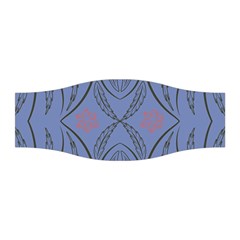 Folk Flowers Print Floral Pattern Ethnic Art Stretchable Headband by Eskimos