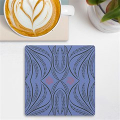 Folk Flowers Print Floral Pattern Ethnic Art Uv Print Square Tile Coaster 