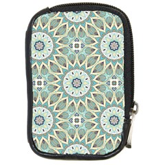 Mandala  Compact Camera Leather Case by zappwaits