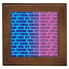 New Cyberia Response Force Framed Tile by WetdryvacsLair