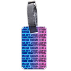 New Cyberia Response Force Luggage Tag (two Sides) by WetdryvacsLair