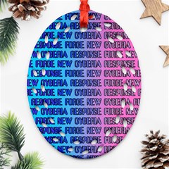 New Cyberia Response Force Oval Filigree Ornament (two Sides) by WetdryvacsLair