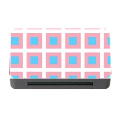 Trans Flag Squared Plaid Memory Card Reader With Cf by WetdryvacsLair