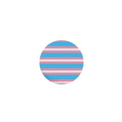 Trans Flag Stripes 1  Mini Magnets by WetdryvacsLair